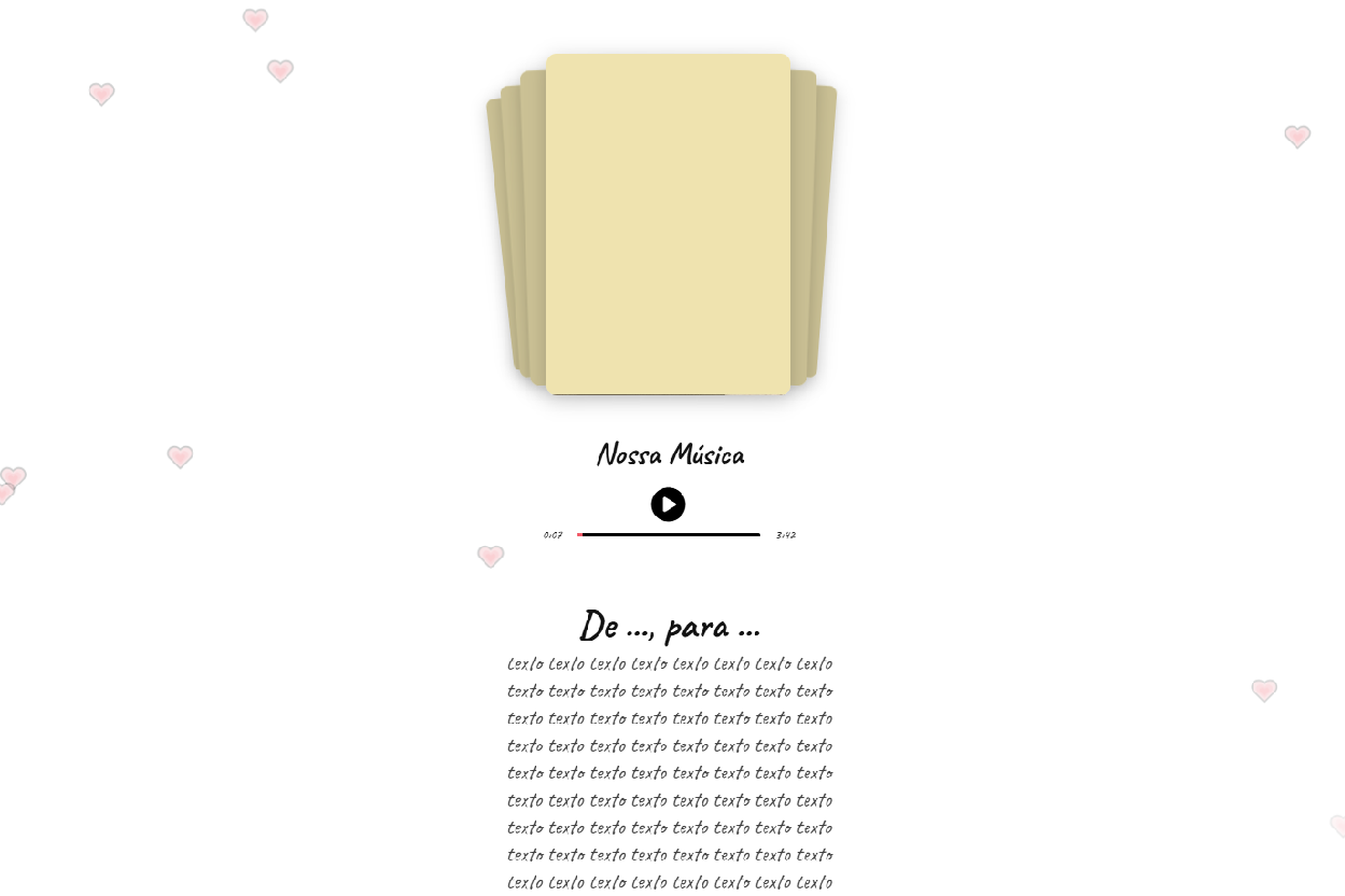 Projeto Dia Dos Namorados